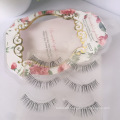 Hot selling Sharpened by hand Natural Slim Eye tail lengthened and Encrypted Tapered false strip eyelashes SG07